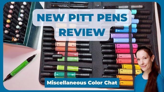 I LOVE these watercolor markers! (Faber Castell Albrecht Durer Watercolor Marker  Review) 
