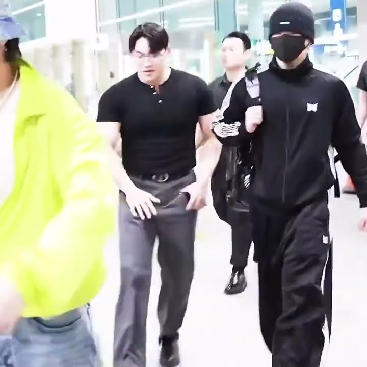 BTS Jungkook Spotted Entering Incheon Airport Today ✈️ JK Seen at the Airport Today 💜 #jk #jungkook