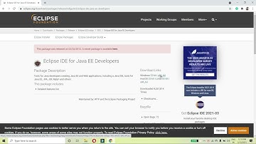 Eclipse java download and install