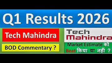 TECH MAHINDRA Q1 results 2026 | TECH MAHINDRA results today | TECH MAHINDRA Share News