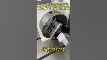 Four-axis rapid clamping tooling#vises #4-axis #5-axis #makers #fixture#Automation#Manufacturing#cnc