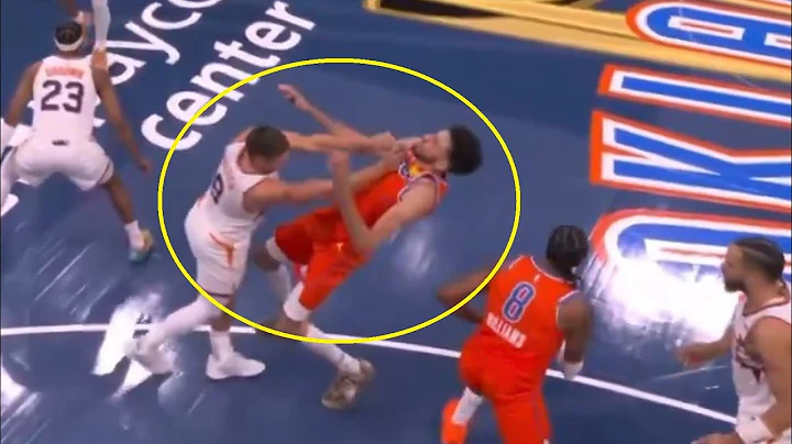 Grayson Allen gets ejected for shoving Chet Holmgren