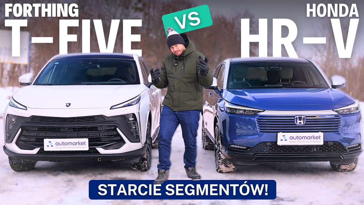 Honda HR-V vs Forthing T-Five HEV - Starcie segmentów