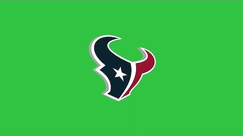 Houston Texans Logo on a Green Screen | FREE HD GreenScreen (No copyright)