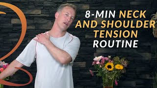 8Minute Qi Gong Routine for Upper Back, Neck, and Shoulders | Tension Relief Qi Gong