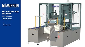 MIKRON - Automation - Tray Handler - Modular handling system