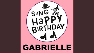 Happy Birthday Gabrielle Jazz Version