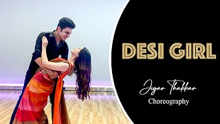 Desi Girl Dance Cover Jigar Thakkar Choreography Dostana John Abhishek Priyanka 