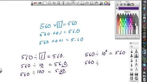 5th 5.1 Division Patterns with Decimals