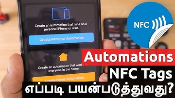 iOS Automation Explained | NFC Tags with iPhone எப்படி பயன்படுத்துவது?