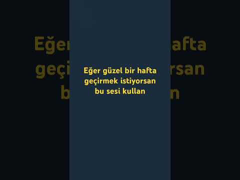 iyi haftalar