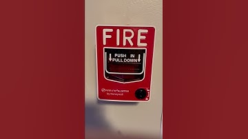 Thumbnail of Pulling a fire alarm (sound warning)