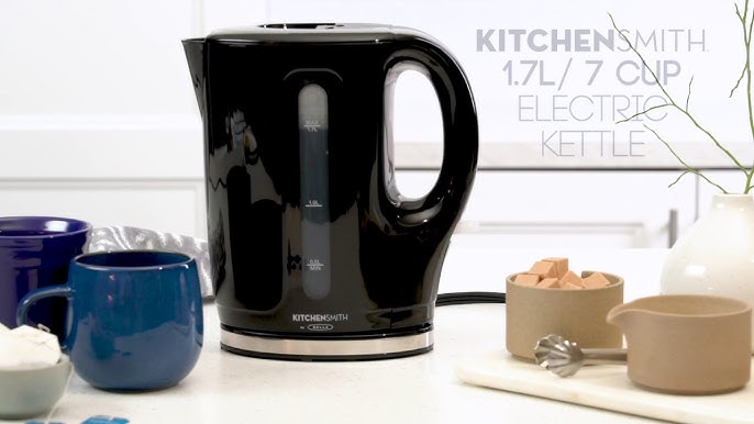 Kitchensmith By Bella Electric Tea Kettle - Black