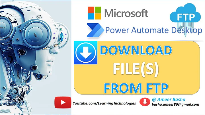 Power Automate Desktop : 114 || Download File(s) from FTP || FTP Automation