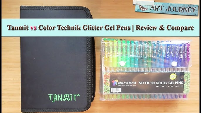 Tanmit 240 Gel Pens Set, Unboxing, and Color Along/Coloring