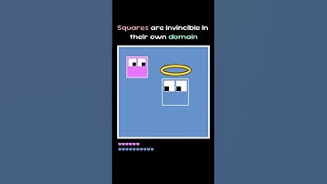 Squares are invincible in their domain #square #simulation #coding #battle #color #1v1