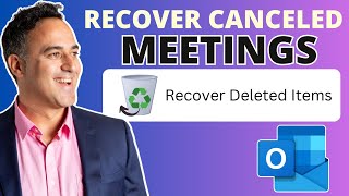 How to Undo Cancel of a Meeting in Outlook