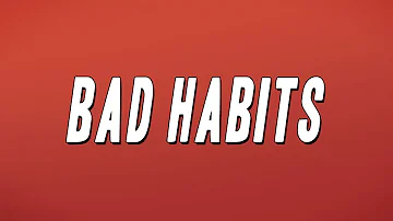 Usher - Bad Habits (Lyrics)