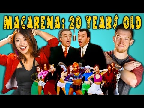 ADULTS REACT TO THE MACARENA DANCE CRAZE (20th Anniversary)