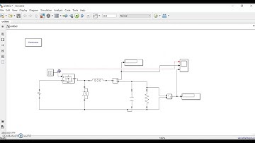 Expt 2 # Buck Converter using Matlab/Simulink | DC -DC Converter | Design | PE Lab | Simulink model
