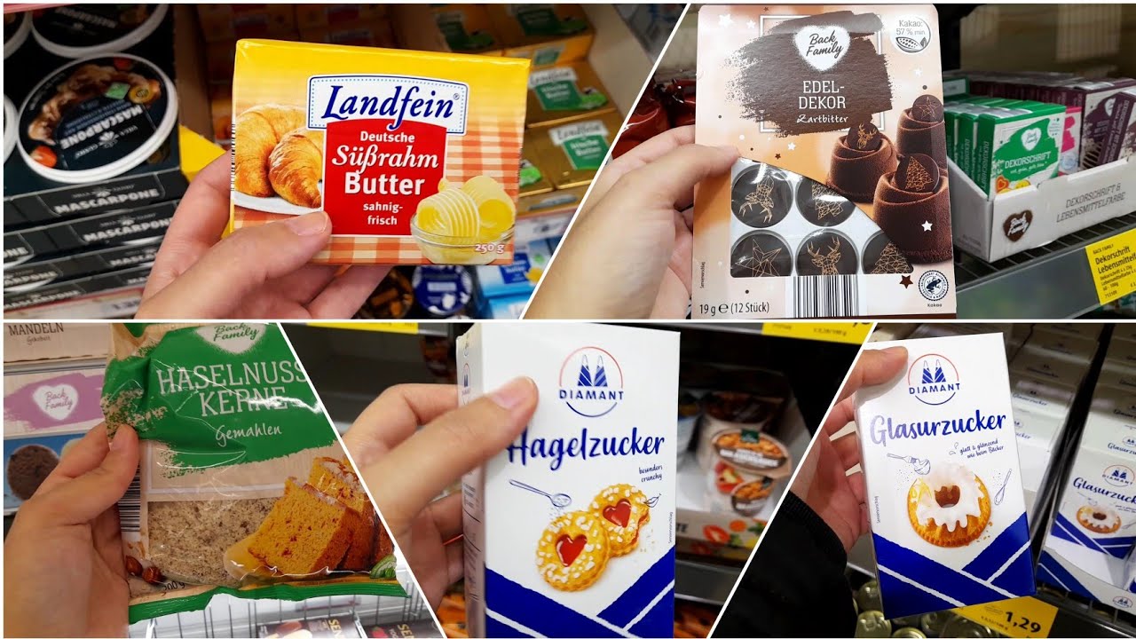 كتقلبي علي زبدة التوريق ههيا جربيها بعينيك مغمضين 🙈 + مستلزمات الحلويات الموجودة ف Aldi