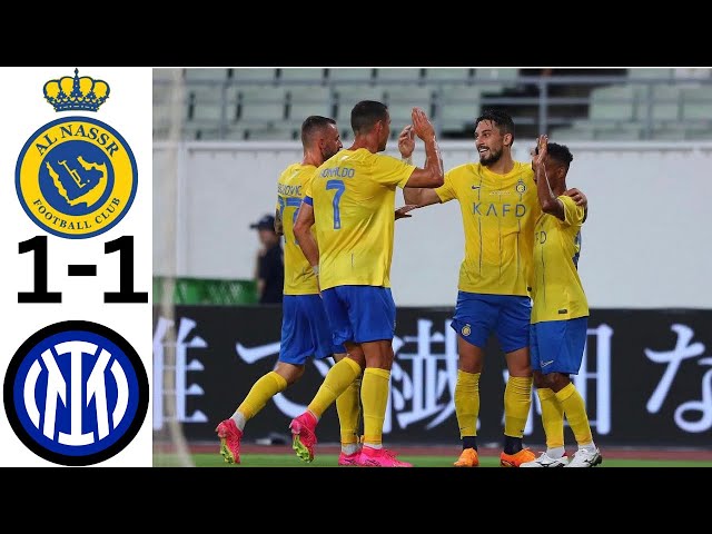 Al Nassr vs Inter Milan Score and Highlights: Al Nassr hold Inter