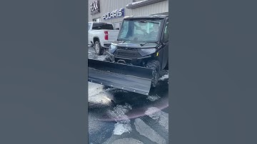 Logan shows you how to use plow mode in Polaris Ranger models equipped with Ride Command. #polaris