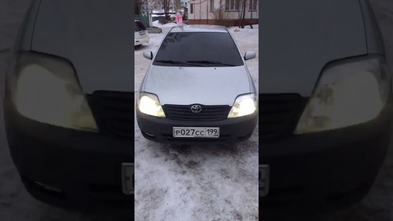 Замена габаритов тойота королла е120 - 82 фото