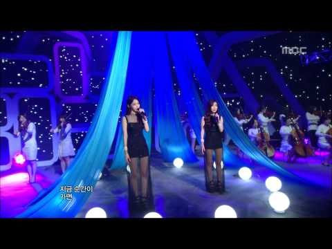 음악중심 Davichi Don T Say Goodbye 다비치 안녕이라고 말하지마 Music Core 20110917