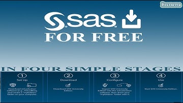 How to Download SAS for Free (University Edition)|Download #SAS University in Four Simple Stages
