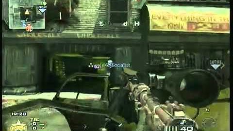 MW2 Incredible Throwing Knife KILL
