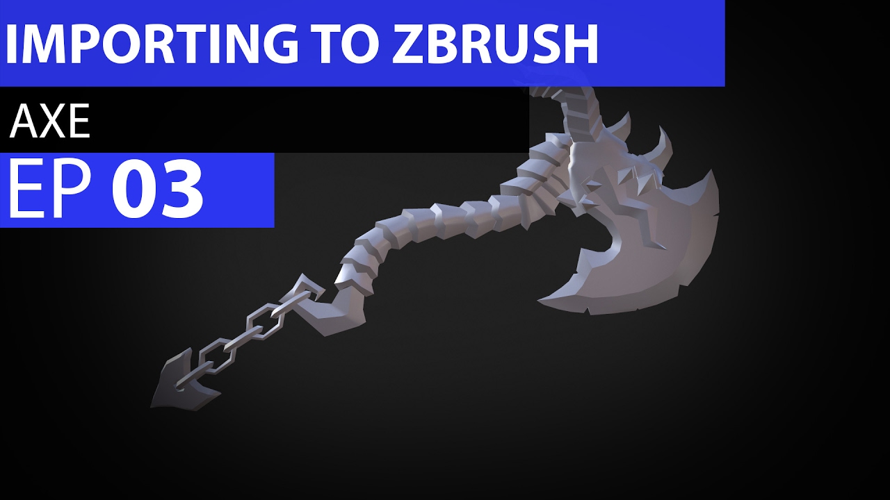 how to import zbrush file to maya