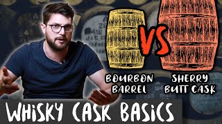 Why Casks Matter: Bourbon cask vs Sherry cask