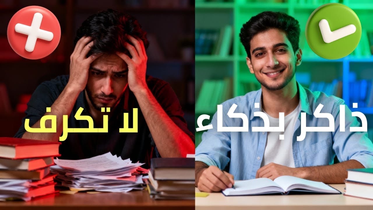هذه الطريقة تدمّر مذاكرتك (والكل يفعلها)