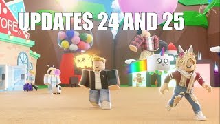 Bubble Gum Simulator Updates 24 and 25