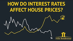 What happens to house prices when interest rates go up? 