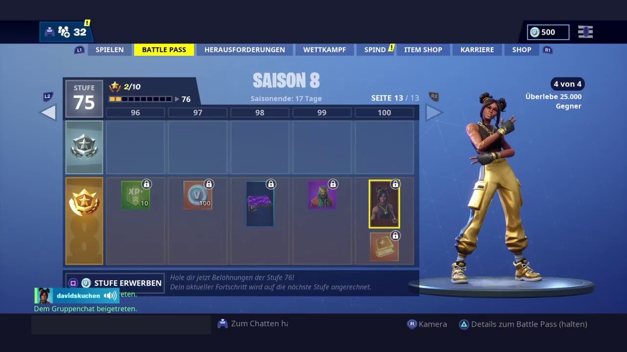 osterstream abozocken fortnite battle royale - fortnite anwarter division belohnungen