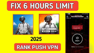 How To Fix 6 Hours Limit BGMI 2025 Solution - 6 Hours Limit Kese Fix Karin - BGMI Time Limit