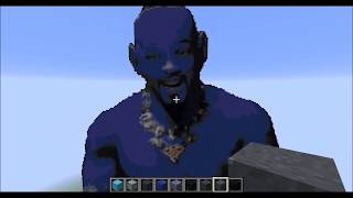 I made Genie Will Smith in Minecraft