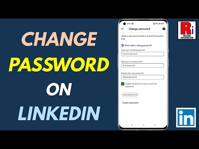 Time to change your LinkedIn password