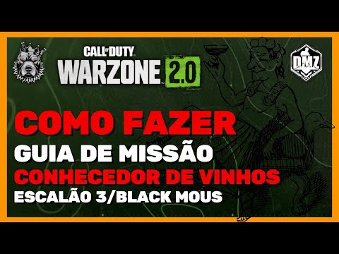 WARZONE 2.0 DMZ - CONHECEDOR DE VINHOS - ESCALÃO 3 /BLACK MOUS .