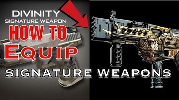 Black Ops 4 - How To Equip ( Signature Weapons) MX9 & Strife