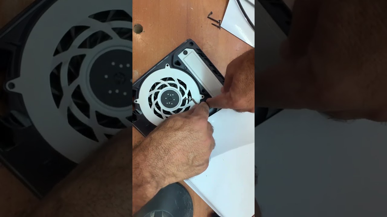 Assembelly ps5 fan