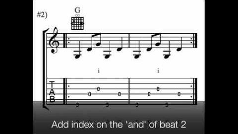 Travis Picking (lesson #1)