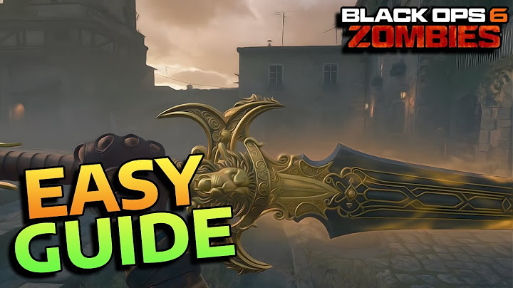 SOLAIS LION LIGHT SWORD UPGRADE GUIDE (CITADELLE DES MORTS) - BLACK OPS 6 ZOMBIES