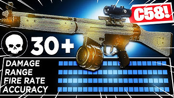 The C58 is STILL *OVERPOWERED* 37  KILLS (BEST C58 CLASS WARZONE)