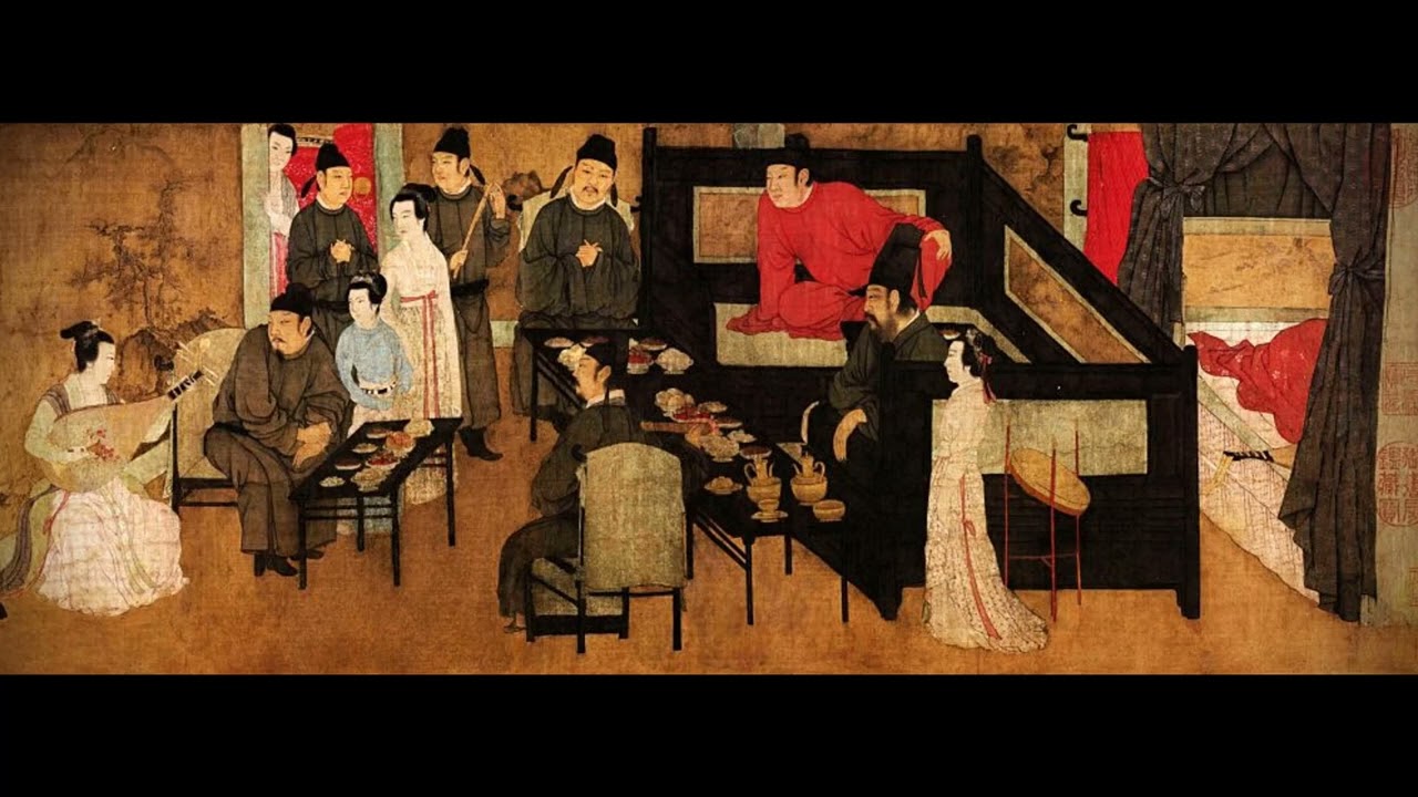 Chinese paintings with Din Din Din song| Free income from Routnote