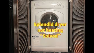 Splendid Clothes Dryer heating problem