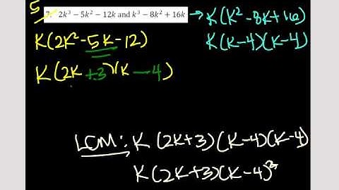 Unit 9 Video 2 Adding & Subtracting Rational Expressions