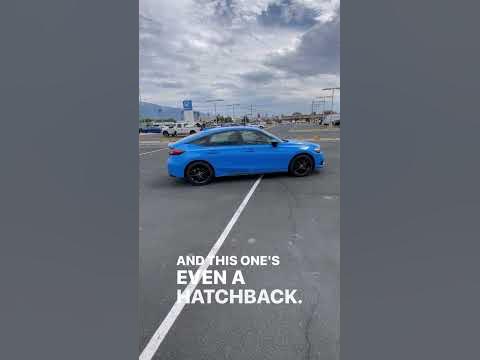 It's A Manual! NEW Honda Civic Sport - YouTube
